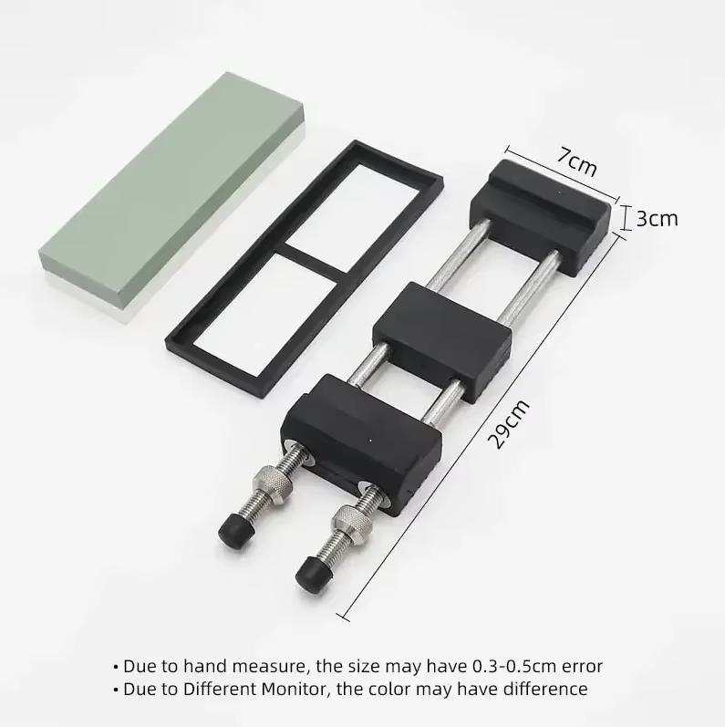 Sharpening Stone Holder Base Non-slip Rubber Sharpening Tool Holder Kitchen Knife Sharpening Aid Holder Knife Sharpener