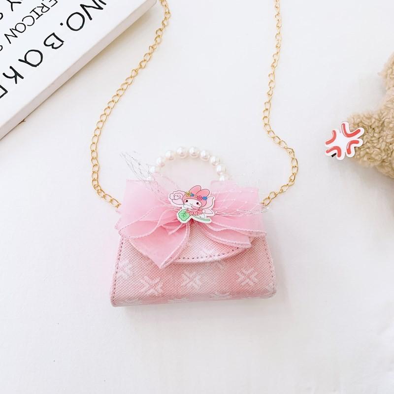Princess Pearl Delightful Handbag With Colorful Characters For Young Children