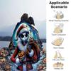 1Pc Nightmare Before Christmas Blanket Soft And Comfortable Casual Warm Camping Travel Christmas Halloween Gift M292145