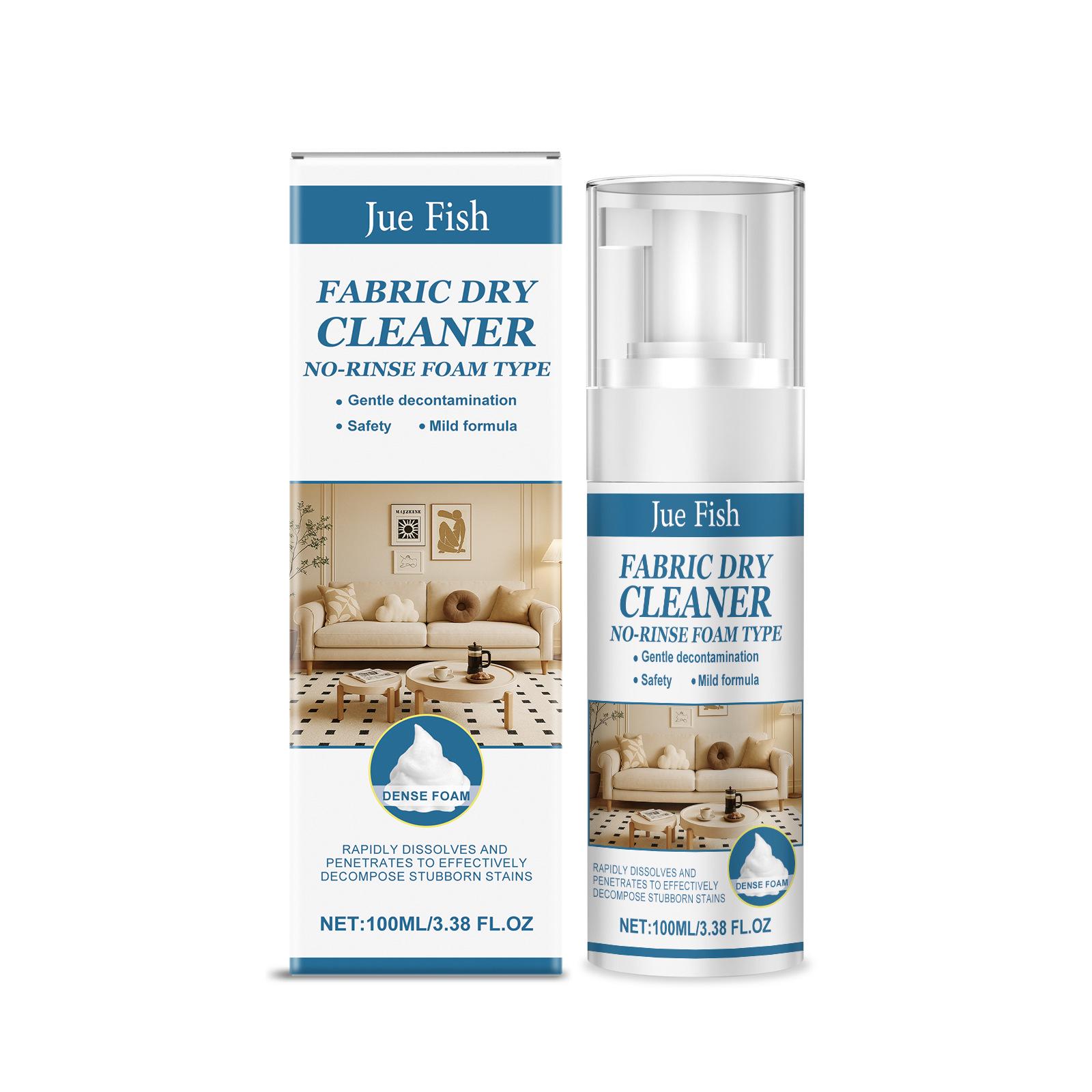 Jue Fish Universal Fabric Sofa and Cushion Cleaner - Stain Removal Liquid