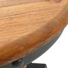 Bar Stool Set 2 Pieces Solid Pine Wood