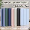 For IPad 10.2 2019 2020 2021 7th 8th 9th Generation Magnetic Flip Smart Cover for IPad 7 8 9 with Soft Silicone Back Shell