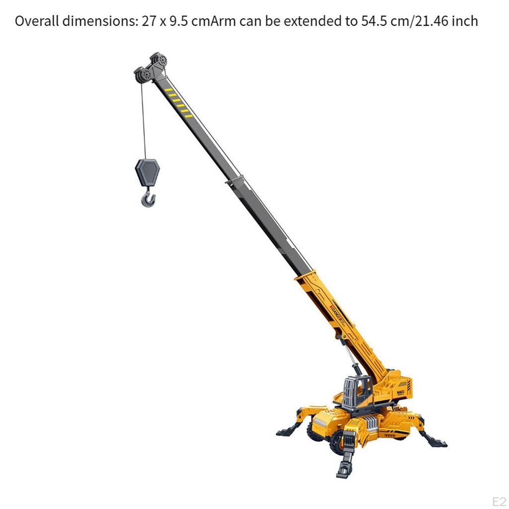 Construction Vehicle Toy,Inertial Truck Car Crane Work Crane,Engineering Engineering