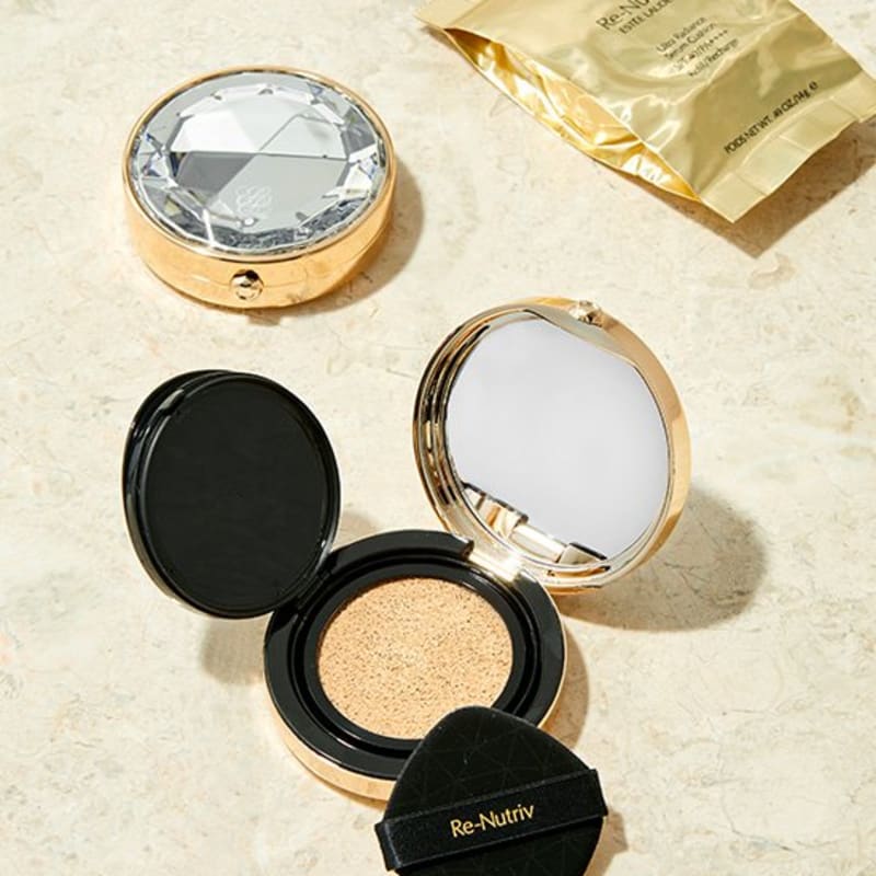 [Estee Lauder] Re-Nutriv Ultra Radiance Serum Cushion (with refill) 4 types (choose 1) Cool Vanilla