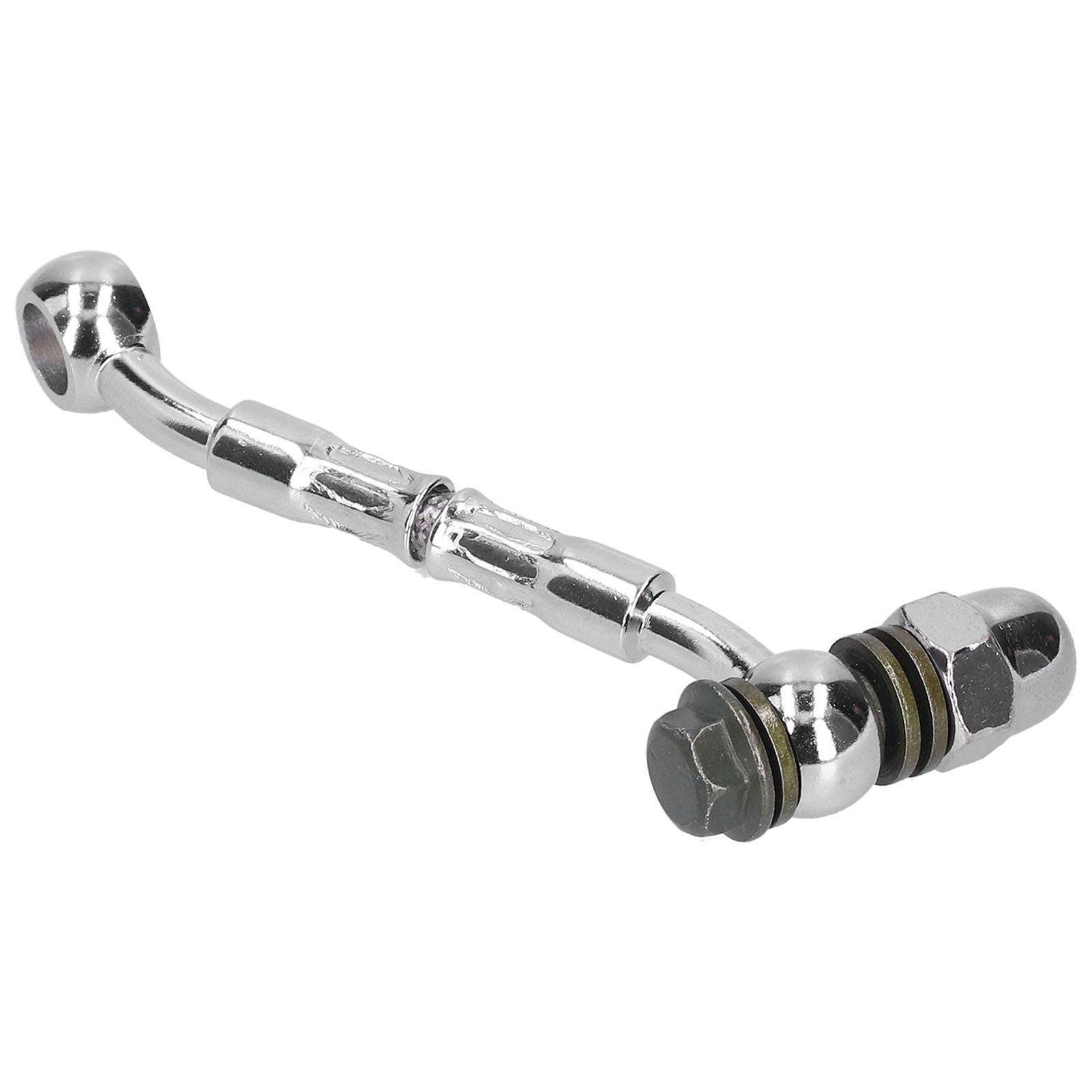 Brake Hose Extend Connector Universal Hydraulic Spare Parts for Motorcycle Modification Steel Brake Hose Coupling как
