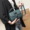 2026 Trendy Women's Genuine Leather Crossbody Bag - Versatile Autumn Handheld Shoulder Square Bag
