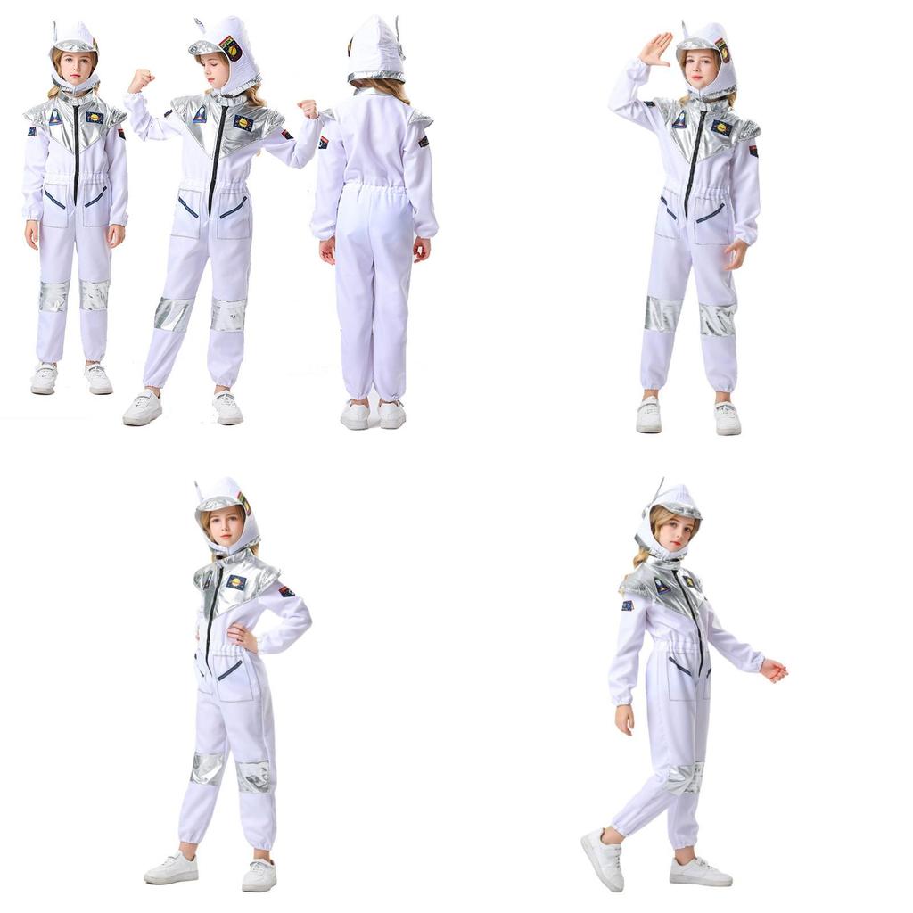 Space Suit Childrens Astronaut Costume For Halloween And Stage Performances