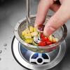 Küchenspülen Sieb Edelstahl Spülbecken Trichter Verstopfungsschutz Spülbecken Geschirrspüler Becken Badezimmer Bodenablauf Kanalisation Haarsieb