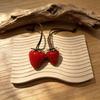 1Pcs Bag Accessories Jewelry 3D Resin Strawberry Bag Charm Cute Keychain Pendant For Phone Lanyard Christmas Gifts