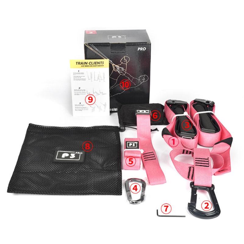 Suspension Training Band Fitness Strength Power Suspension Trainer izable Fit Yoga Belt Wall Mount Professional Trx Tensioner