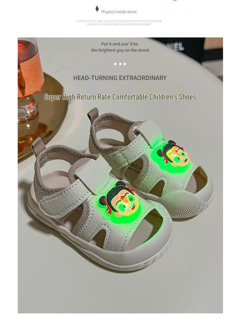 Summer Infant & Toddler Non-Slip Soft Sole Walker Sandals for Boys & Girls - Colorful & Lightweight