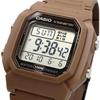 Casio Standard Digital Men's Watch W-800H-5AV Brown Waterproof Lightweight Design