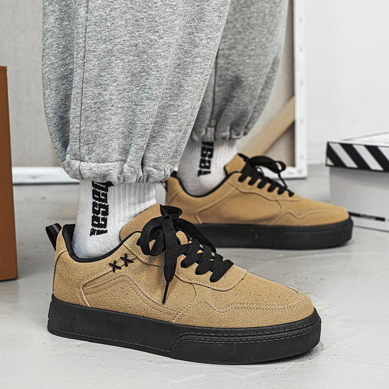 New Shoes for Men Comfortable Flat Men's Casual Shoes Outdoor Wild Men's Sneakers High End Fashion One Pedal Dress Shoes Male
