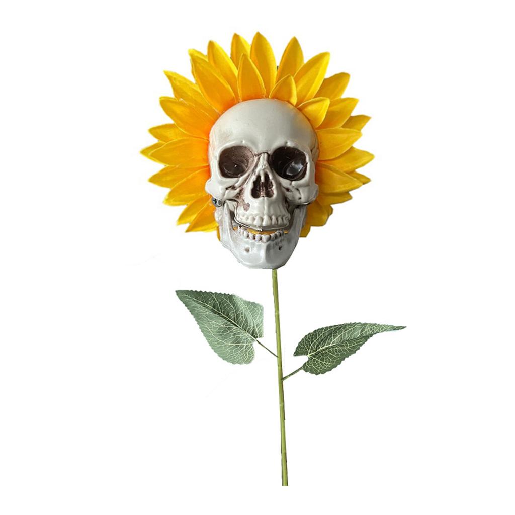 Kopf Simulation Sonnenblumen Garten Dekoration Terrasse Hof Dekoration