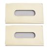 Keep Tissues Within Reach  Car Interior Tissue Holder  Stylish PU Leather  Space Saving Design  Suitable for All Cars