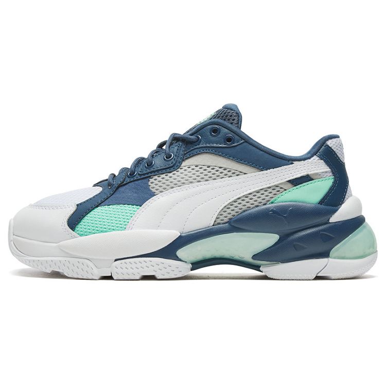 

Puma Lqdcell Epsilon Comfortable Lightweight Low Top Training Shoes Unisex sneaker White Green 371909-02 38