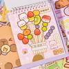 Yuxian Capybara Adventure Sticker Book: Creative & Educational Diary for Kids