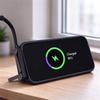 2-in-1 Design Charging Cable Built In Phone Stand Data Cable Mobile Phone Stand Cable  Office Use
