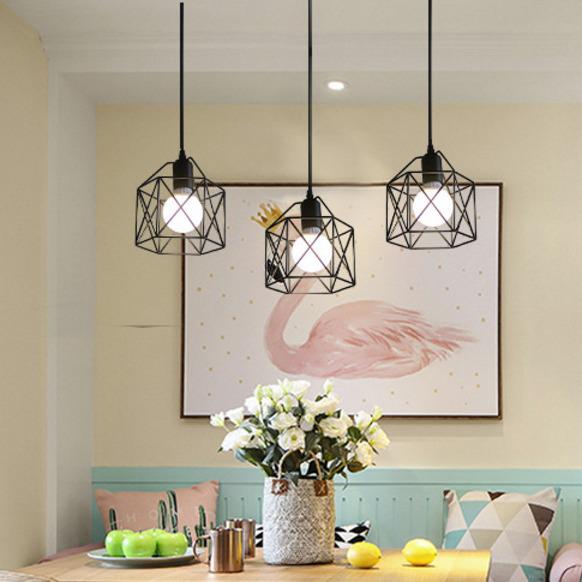 Nordic Industrial Chandelier - Retro Creative Lighting for Dining Rooms, Bars, and Bedrooms