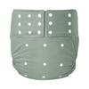 Reusable Adult Incontinence Briefs With Snap Leak-Proof Ice Silk Fabric Elderly Plus Size L XL