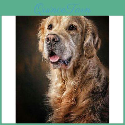 Diy Full Painting 5d Diamond Golden Retriever Diamond Embroidery Full Lay Cross Stitch Home Decor Handmade Gift
