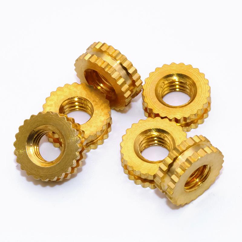 Copper Knurled Nuts M2-M8: High-Quality, Customizable Striped Nuts