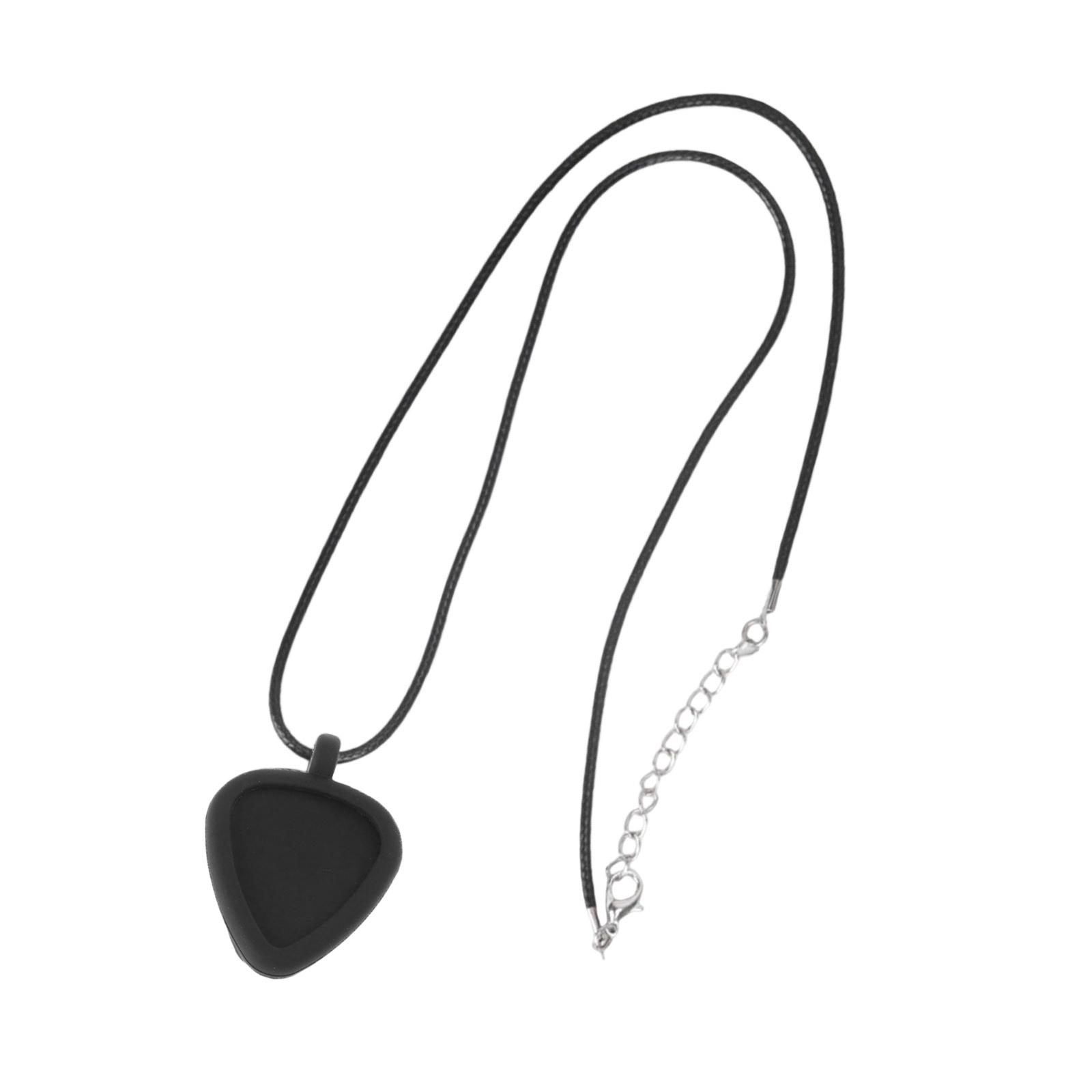 

Силиконовое ожерелье-аксессуар для гитары в виде сердца, держатель для медиаторов, кулон-ожерелье, силиконовая текстура, идеально подходит для укулеле, бас-гитаристов 3