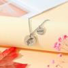 Round Unicorns Pendant Necklace Stainless Steel Clavicle Chain Fashion Choker