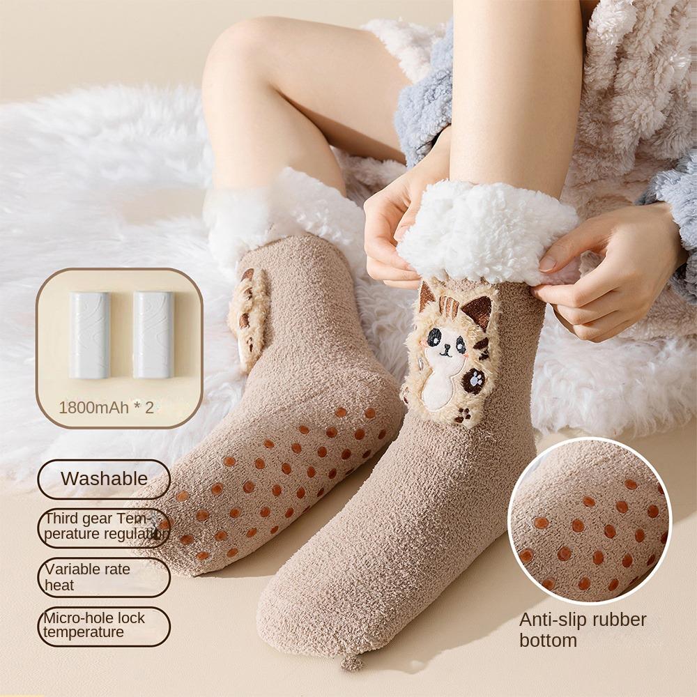 1800mAh Warm Sock 3 Speed Adjustment Foot Warmer High Quality Electric Sock  Winter