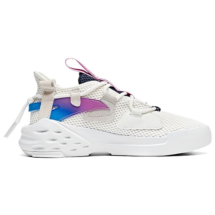 Anta Bastard Low Top Skateboard Shoes Women's White Blue 122028086-1