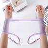 Mutandine Trasparenti Sexy da Donna Taglie Forti Vedo Attraverso Rete Intimo Trasparente Senza Cuciture a Vita Media Slip Sottili