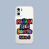 Letter Print Kangaroo Phone Case For Xiaomi Redmi Note 15 14 5G 13 12 10 11 Pro Plus 4G 14C 13C 12C Soft TPU Clear Gift Cover