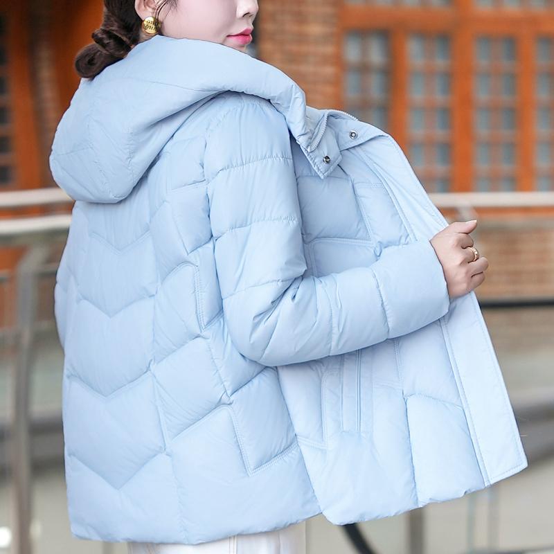 Women's Coats Winter Short Parkas Hooded Loose Thick Warm Women Jackets