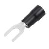 50pcs Insulated U-Type Wire Connector Spade Electrical Terminals Crimp Terminal  Wire Connector