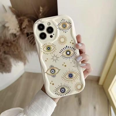 Eye Elements Are Suitable for Iphone1promax Mobile Phone Case, European and American Apple 15ins Wind 14pro, Japan and Korea 13/12