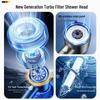 HOMK LP Series Pressurized Filtration Shower Head