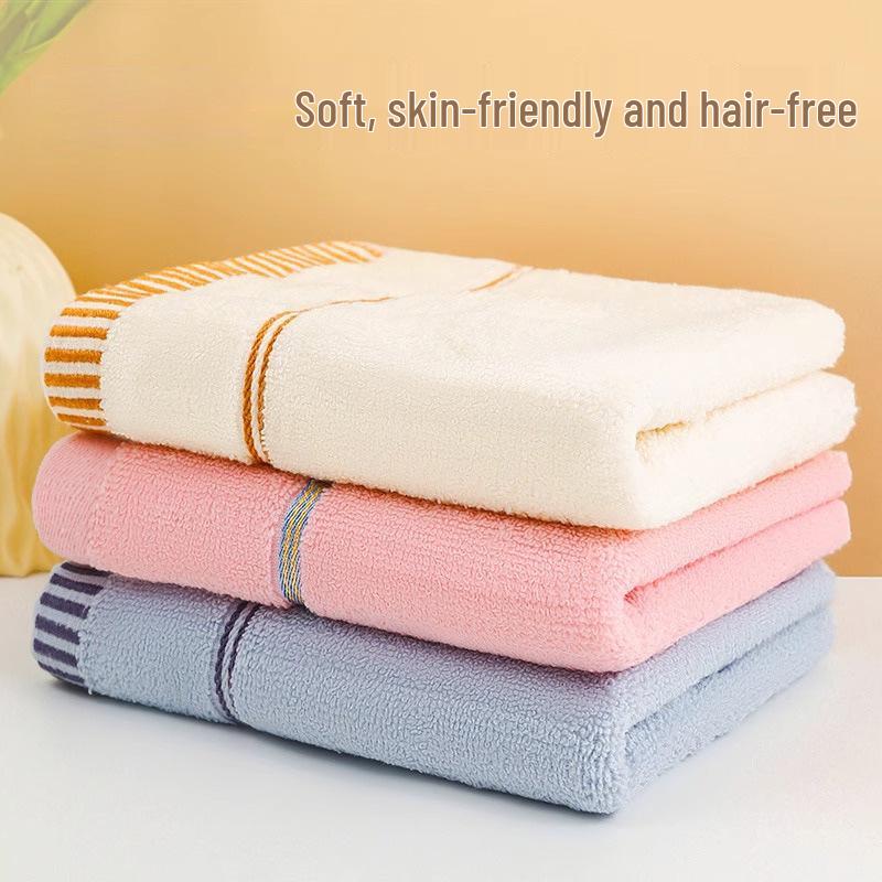 Newcomer Exclusive: Soft, Pure Cotton Unisex Towel - Non-Shedding, Ideal for Face Washing
