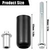 Frame Sliders Universal Large Motorcycle Frame Sliders Anti Crash Protector Kit Durable Metal Motorcycle Accessories Premium