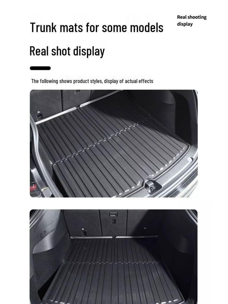 Nissan Trunk Mat for Sylphy, Qashqai, Teana, X-Trail, Terra, Qirida, Kicks, Murano, Paladin, Tu Da Tu