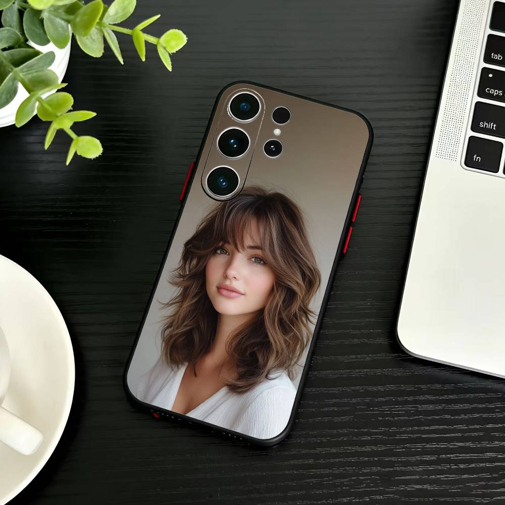 

Miss Germany D-JasminSchmid Phone Case For Samsung S26,S25,S24,S23,S22,S30,S21,Ultra,Plus,FE 5G Black Soft Cover Samsung S20fe