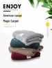 Japanese Striped Flannel Fleece Blanket - Solid & Snowflake Velvet, Customizable Office Air Conditioning Blanket