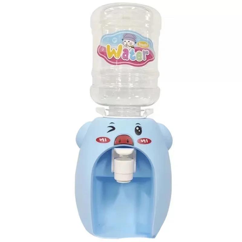 Mini Wasserspender Niedliches Babyspielzeug Trinkwasserkühler Lebensechtes Kinder-Cartoon-Simulationsgerät für Kind Heimdekor Ornament