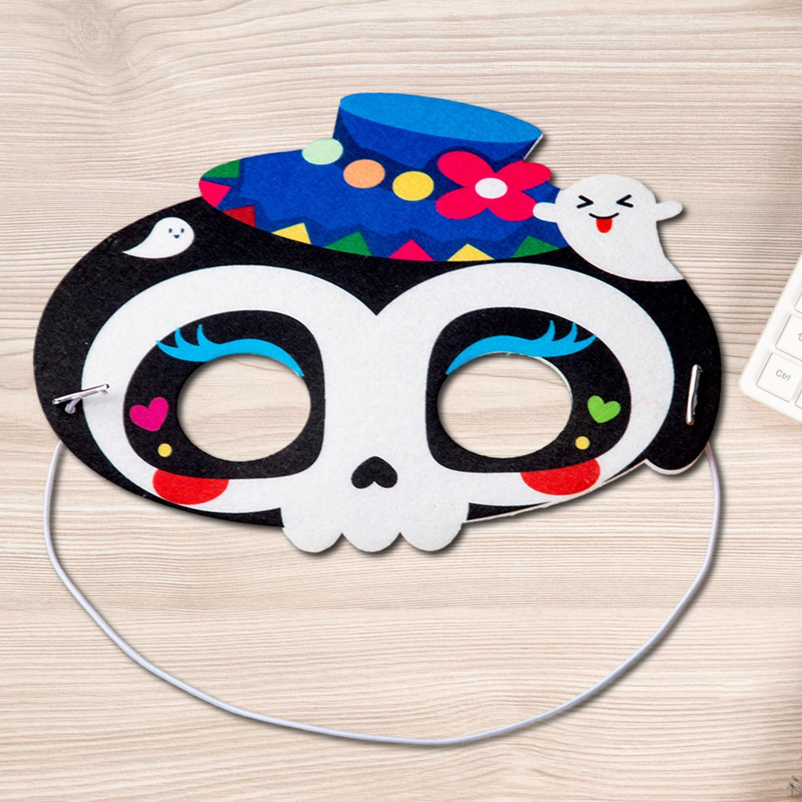 

Дитячий набір для виготовлення масок на Хеллоуїн для тематичних заходів та рольових ігор Style C