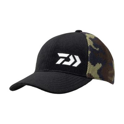 Fishing Cap Camo Jaguar Cap Black X Green Camo Free DC-8121W