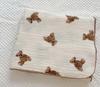 Baby Blanket Floral Soft Cotton Muslin Newborn Swaddle Wrap Receiving Blanket Quick Dry Bath Towel Baby Stroller Cover