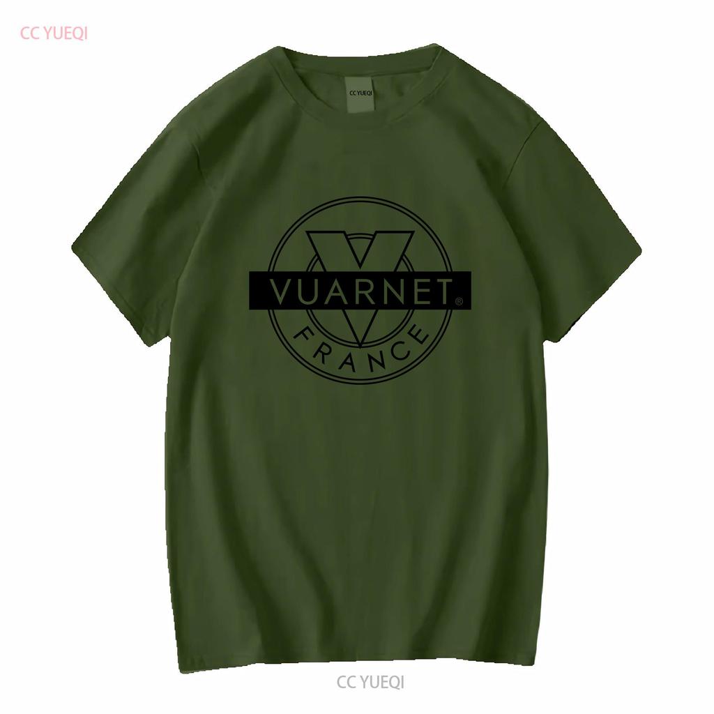 VUARNET France Symbol Logo Mens Grey T shirt Size S to 5XL long or short sleeves vintage Washed Soft Stylish designer clothes