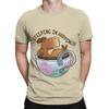Capybara In A Cup Steeping In Happiness Funny Graphic 100 Cotton TShirt Capybara Tees Tops For Unisex
