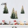 Winter Forest Wall Decorations 3Pcs Wooden Christmas Tree Decor, Snowy Pine Hanging Decorative Mounted Art Sign, Rustic Ornaments for Xmas Holiday