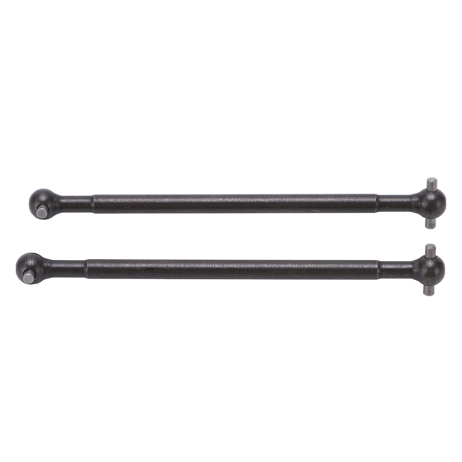 

2Pcs Rear Drive Shaft Steel Black RC Toy Car Accessory Parts for ZD Racing 10 7191 1/10 RC Off Road Vehicle