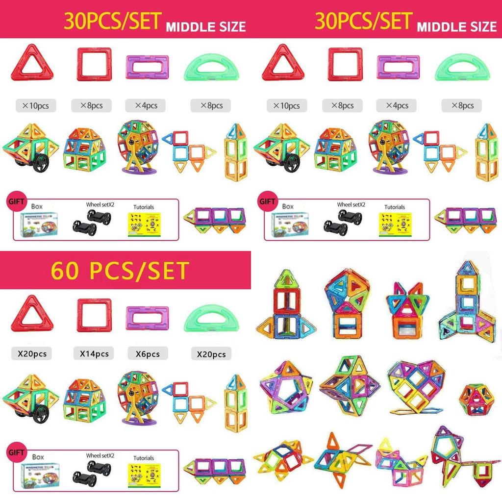 Engaging Magnetic Building Blocks Educational Puzzle Toys For Kids Of All Ages